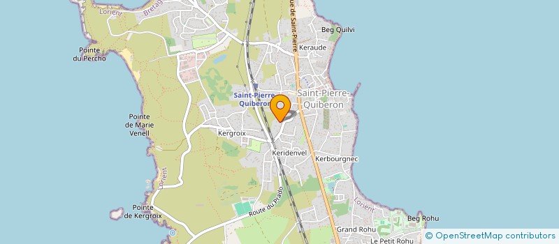 localisation de l'entreprise MADAME LOU CLEMENCE CARLA MOURNIAC  SAINT-PIERRE-QUIBERON