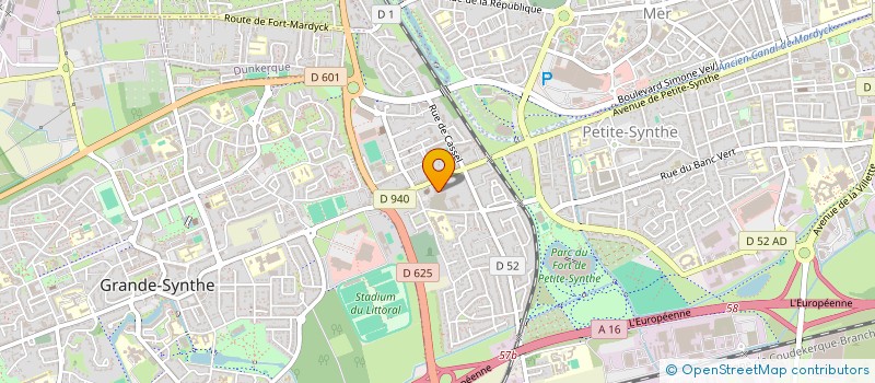 localisation de l'entreprise MADAME LOU CLEMENT à DUNKERQUE