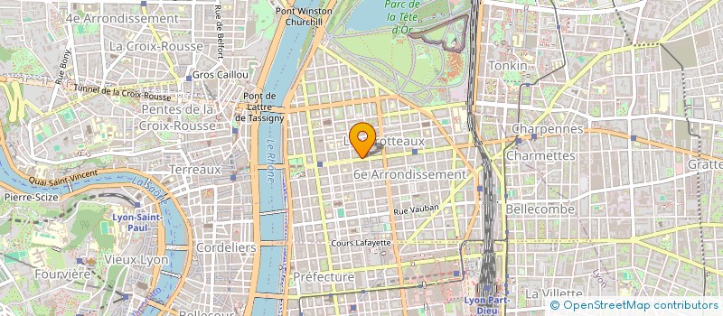 localisation de l'entreprise MADAME LOU DALBEPIERRE  LYON