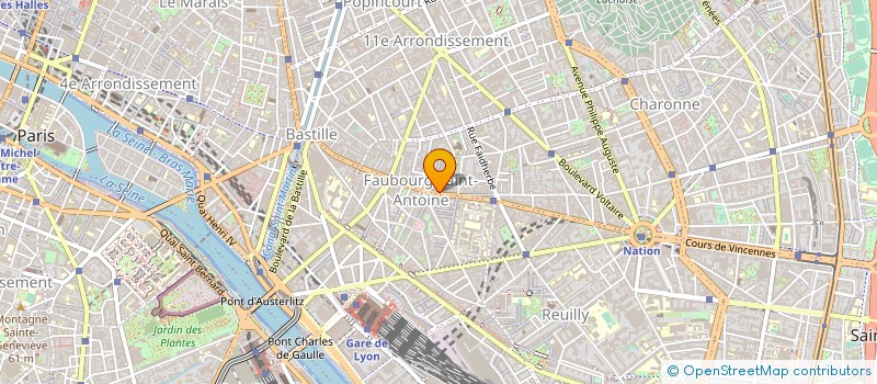 localisation de l'entreprise MADAME LOU DOILLON  PARIS 11