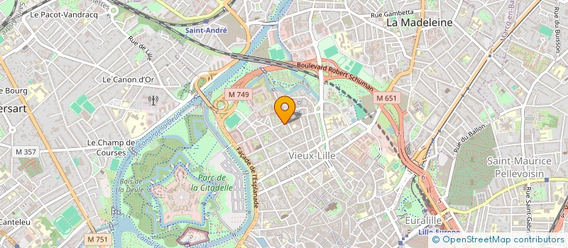 localisation de l'entreprise MADAME LOU DUBOSC à LILLE
