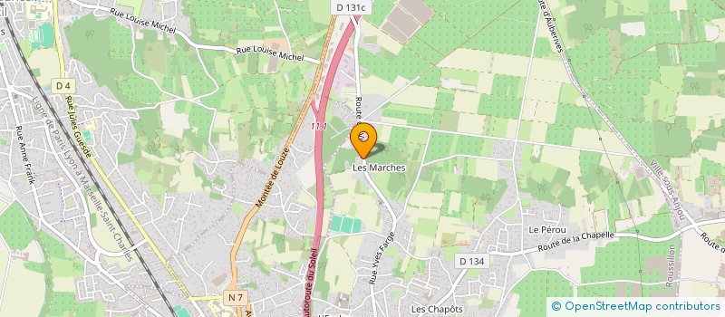 localisation de l'entreprise MADAME LOU DUFOUR  ROUSSILLON