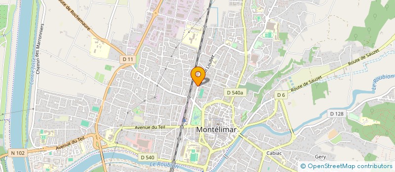 localisation de l'entreprise MADAME LOU ECREMENT  DONZERE