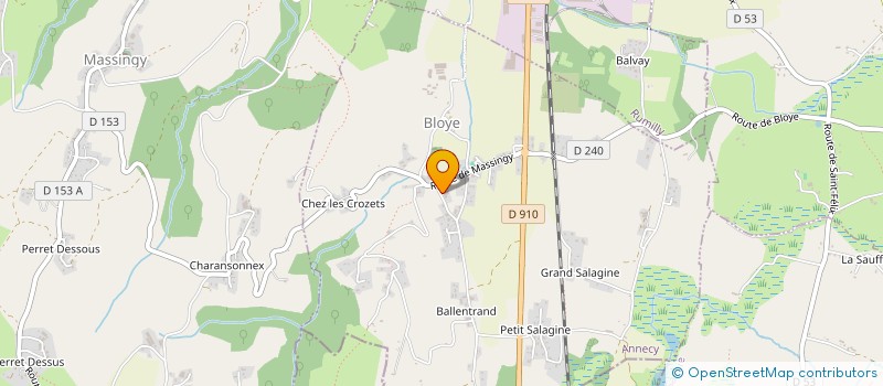 localisation de l'entreprise MADAME LOU-EVA LAMARCHE--BRUZEAU  BLOYE