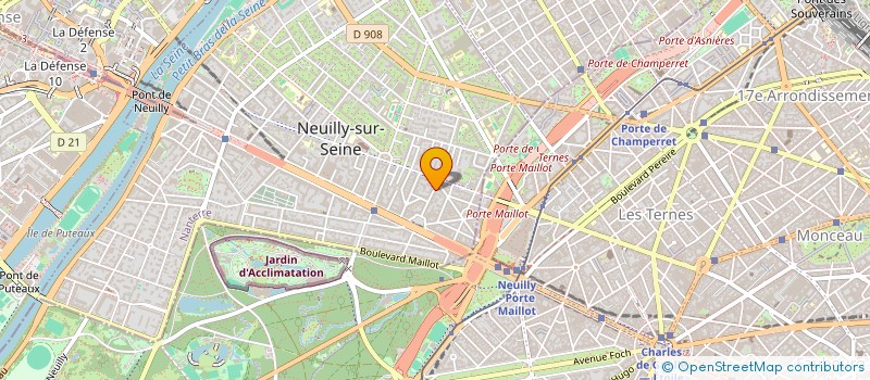 localisation de l'entreprise MADAME LOU FARES à NEUILLY-SUR-SEINE