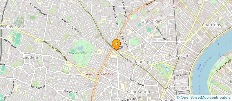 localisation de l'entreprise MADAME LOU FONTANET  BORDEAUX