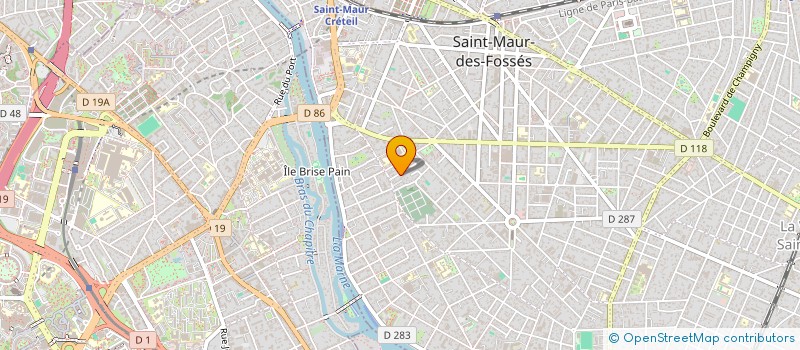 localisation de l'entreprise MADAME LOU FRALEU à SAINT-MAUR-DES-FOSSES