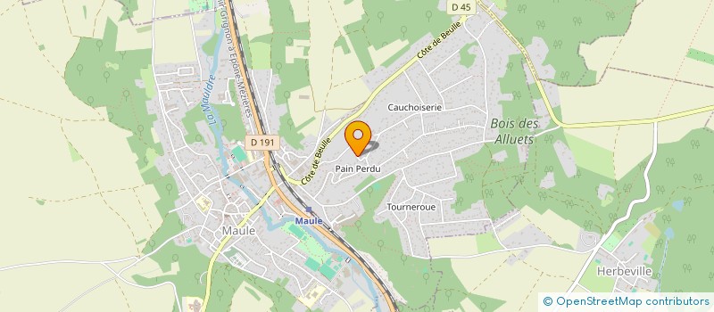 localisation de l'entreprise MADAME LOU GABORIEAU  MAULE