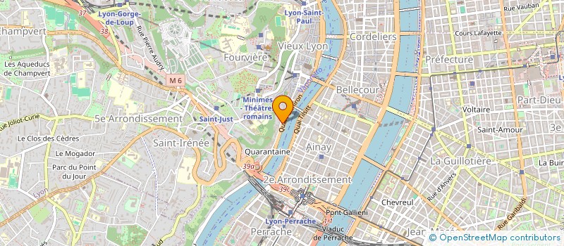 localisation de l'entreprise MADAME LOU GAGNIEUX à LYON