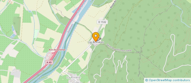 localisation de l'entreprise MADAME LOU GAILLARD à SAINT-QUENTIN-SUR-ISERE