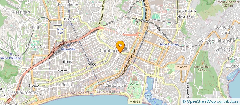 localisation de l'entreprise MADAME LOU GOMBERT  NICE