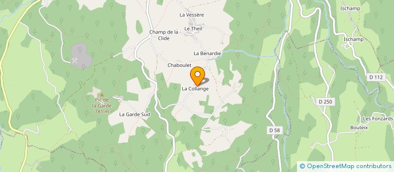 localisation de l'entreprise MADAME LOU GOTTLIEB  SAINT-JEAN-DES-OLLIERES