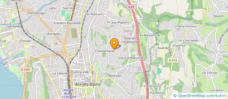 localisation de l'entreprise MADAME LOU GRUFFY  AIX-LES-BAINS