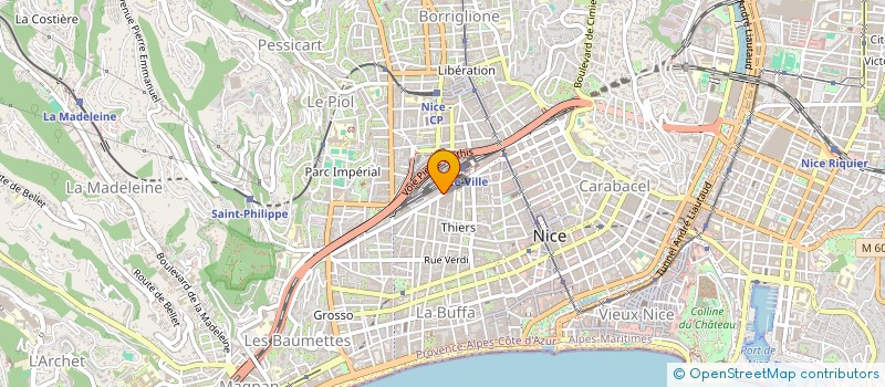 localisation de l'entreprise MADAME LOU GUEGAN  NICE