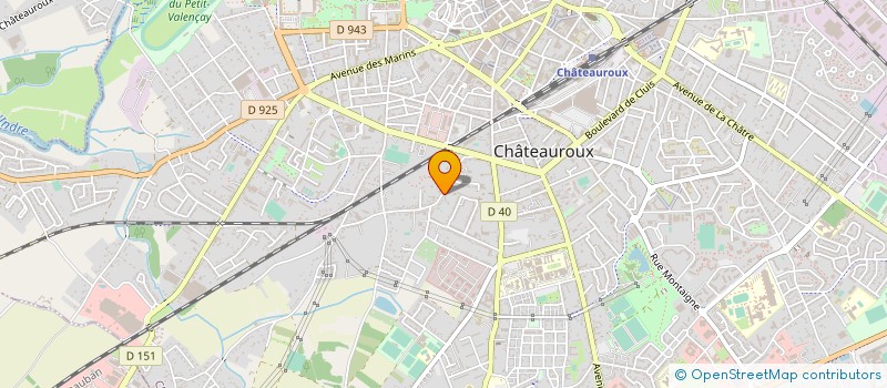 localisation de l'entreprise MADAME LOU GUIGNARD à CHATEAUROUX