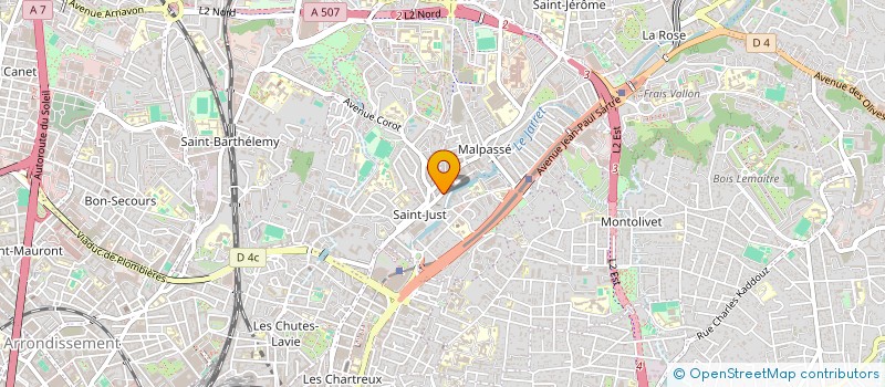 localisation de l'entreprise MADAME LOU GUILLEBERT  MARSEILLE