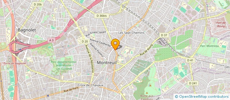 localisation de l'entreprise MADAME LOU-HAN GAILLARD à MONTREUIL