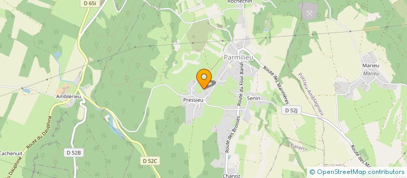 localisation de l'entreprise MADAME LOU HARDOT  PARMILIEU