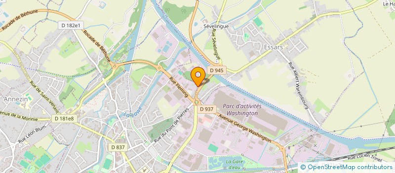 localisation de l'entreprise MADAME LOU HUGUET  BETHUNE