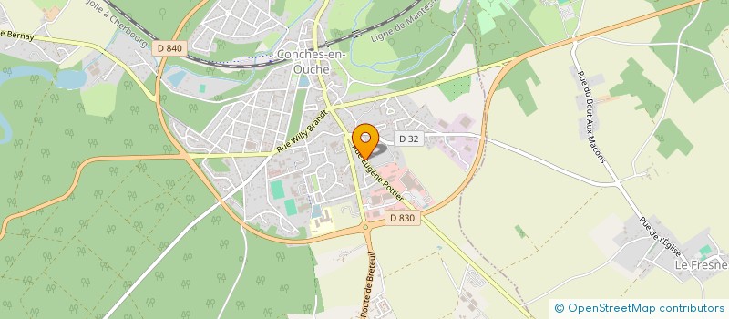 localisation de l'entreprise MADAME LOU HUMBERDOT  CONCHES-EN-OUCHE