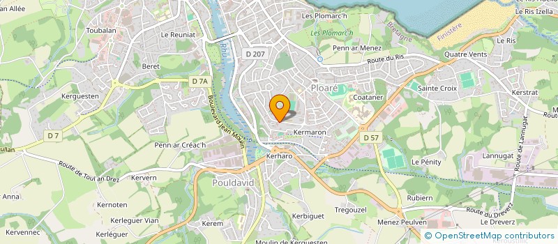 localisation de l'entreprise MADAME LOU JAMBOU  DOUARNENEZ