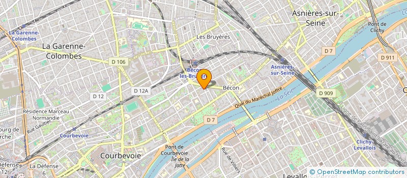 localisation de l'entreprise MADAME LOU LAPEBY à COURBEVOIE