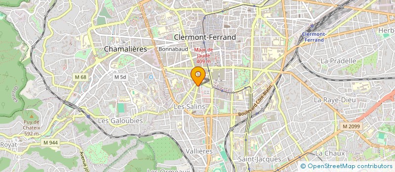 localisation de l'entreprise MADAME LOU LAPIERRE  CLERMONT-FERRAND