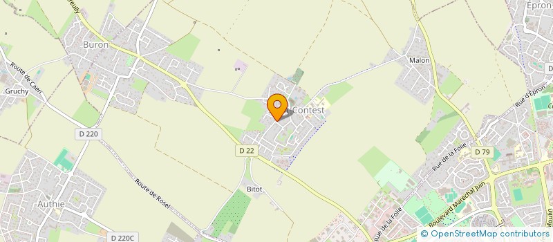 localisation de l'entreprise MADAME LOU LERAY  SAINT-CONTEST