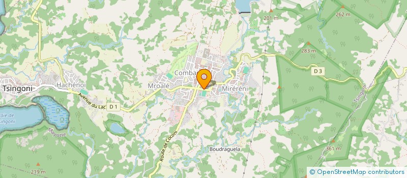 localisation de l'entreprise MADAME LOU LOPEZ DE MUNAIN à TSINGONI