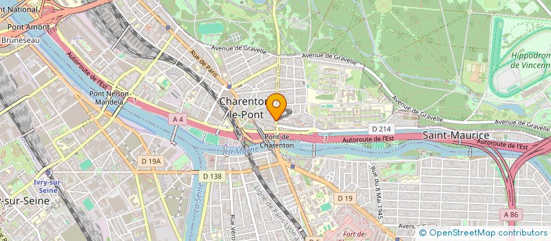 localisation de l'entreprise MADAME LOU MAILLOT  CHARENTON-LE-PONT