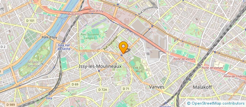 localisation de l'entreprise MADAME LOU MARLIERE à ISSY-LES-MOULINEAUX