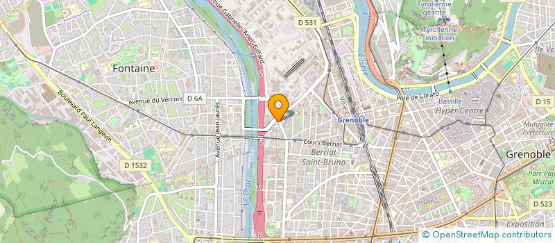 localisation de l'entreprise MADAME LOU MAURICE-LAFORGE  GRENOBLE