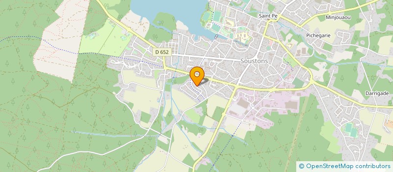 localisation de l'entreprise MADAME LOU MAZERAND  SOUSTONS