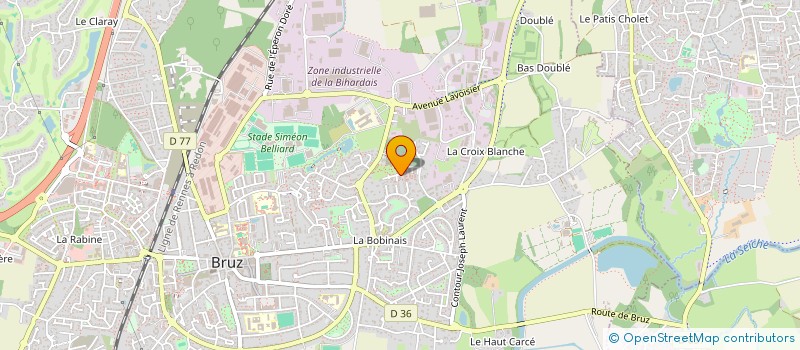 localisation de l'entreprise MADAME LOU MEHATS  BRUZ