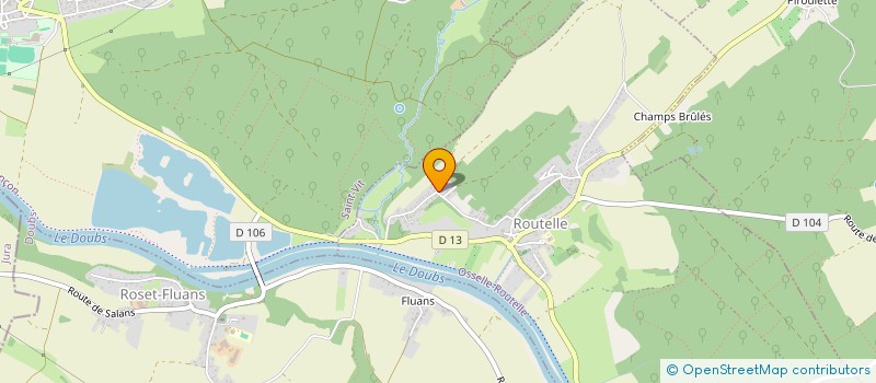 localisation de l'entreprise MADAME LOU MINETTE  OSSELLE-ROUTELLE