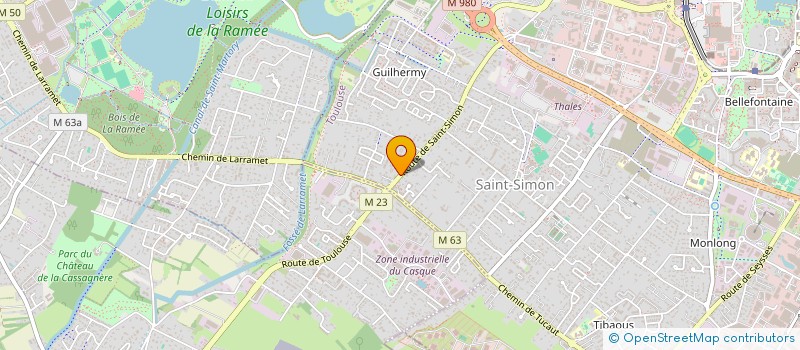 localisation de l'entreprise MADAME LOU MIROGLIO  TOULOUSE