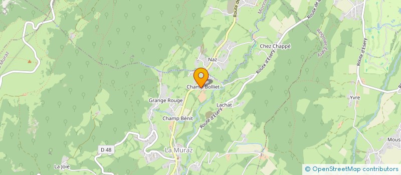 localisation de l'entreprise MADAME LOU MODOT  LA MURAZ