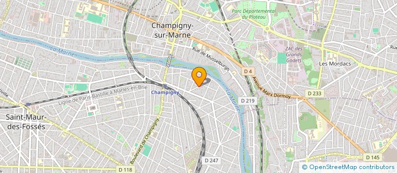 localisation de l'entreprise MADAME LOU NUEL à SAINT-MAUR-DES-FOSSES