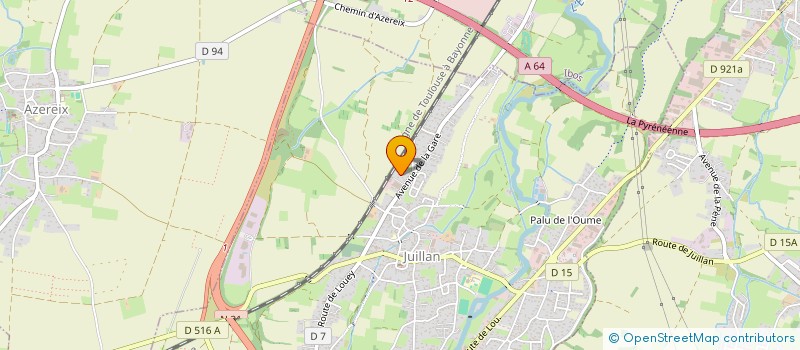 localisation de l'entreprise MADAME LOU OSTANEL  JUILLAN