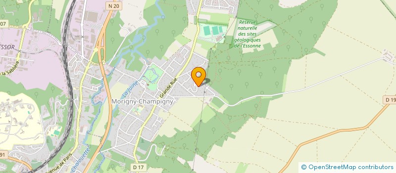 localisation de l'entreprise MADAME LOU PAYEN  MORIGNY-CHAMPIGNY