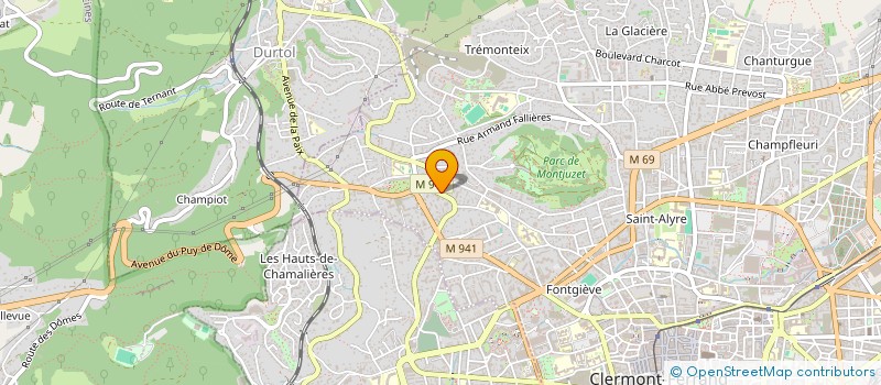 localisation de l'entreprise MADAME LOU PITOIS  CLERMONT-FERRAND