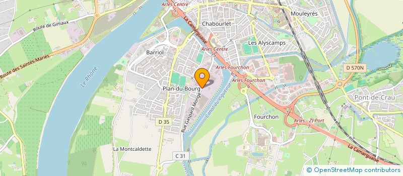 localisation de l'entreprise MADAME LOU PONTOUS  ARLES