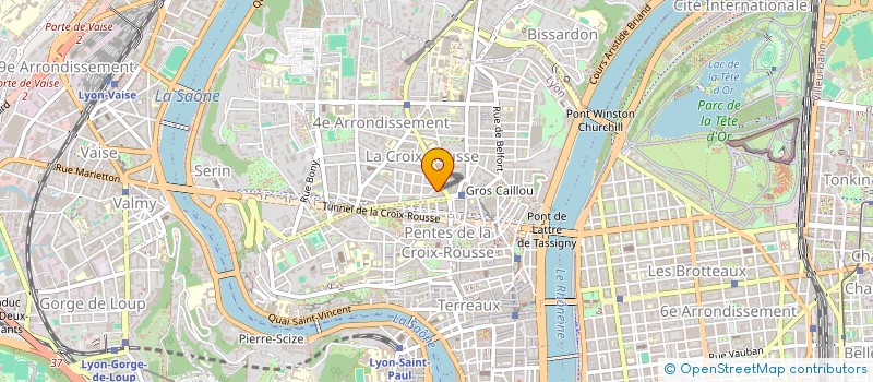 localisation de l'entreprise MADAME LOU PROBST à LYON
