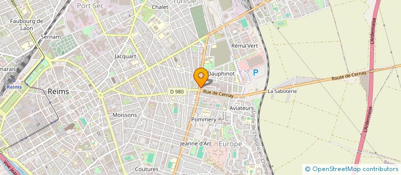 localisation de l'entreprise MADAME LOU PUMA-REGNART  REIMS