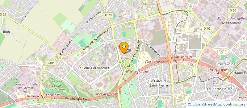 localisation de l'entreprise MADAME LOU RESSENCOURT à CAEN