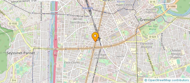 localisation de l'entreprise MADAME LOU RODET à GRENOBLE