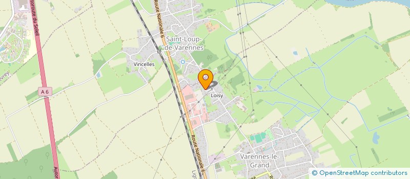 localisation de l'entreprise MADAME LOU RUBEY  VARENNES-LE-GRAND