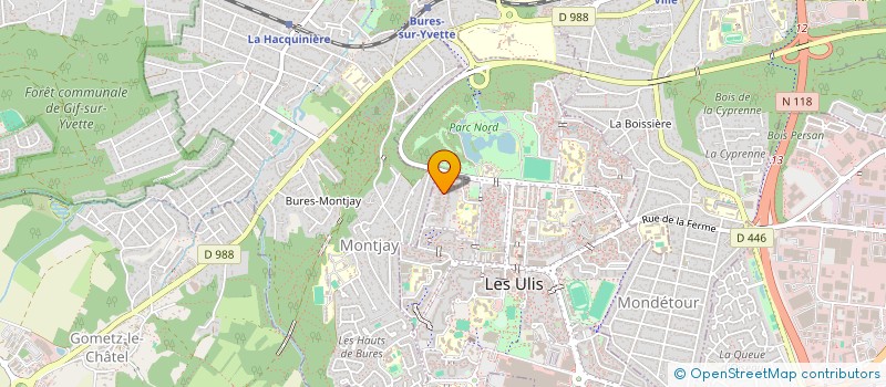 localisation de l'entreprise MADAME LOU-SALOME AUDIN à LES ULIS