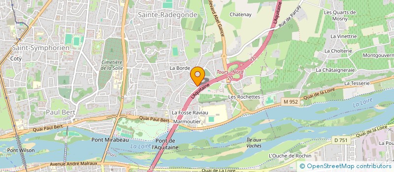 localisation de l'entreprise MADAME LOU SANCHEZ à TOURS