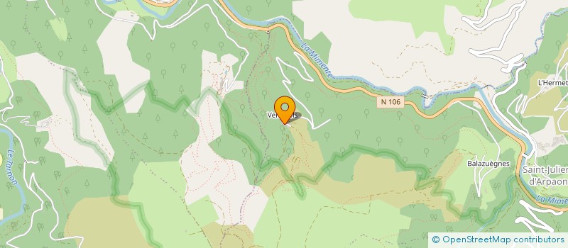 localisation de l'entreprise MADAME LOU TAILLANDIER  FLORAC TROIS RIVIERES